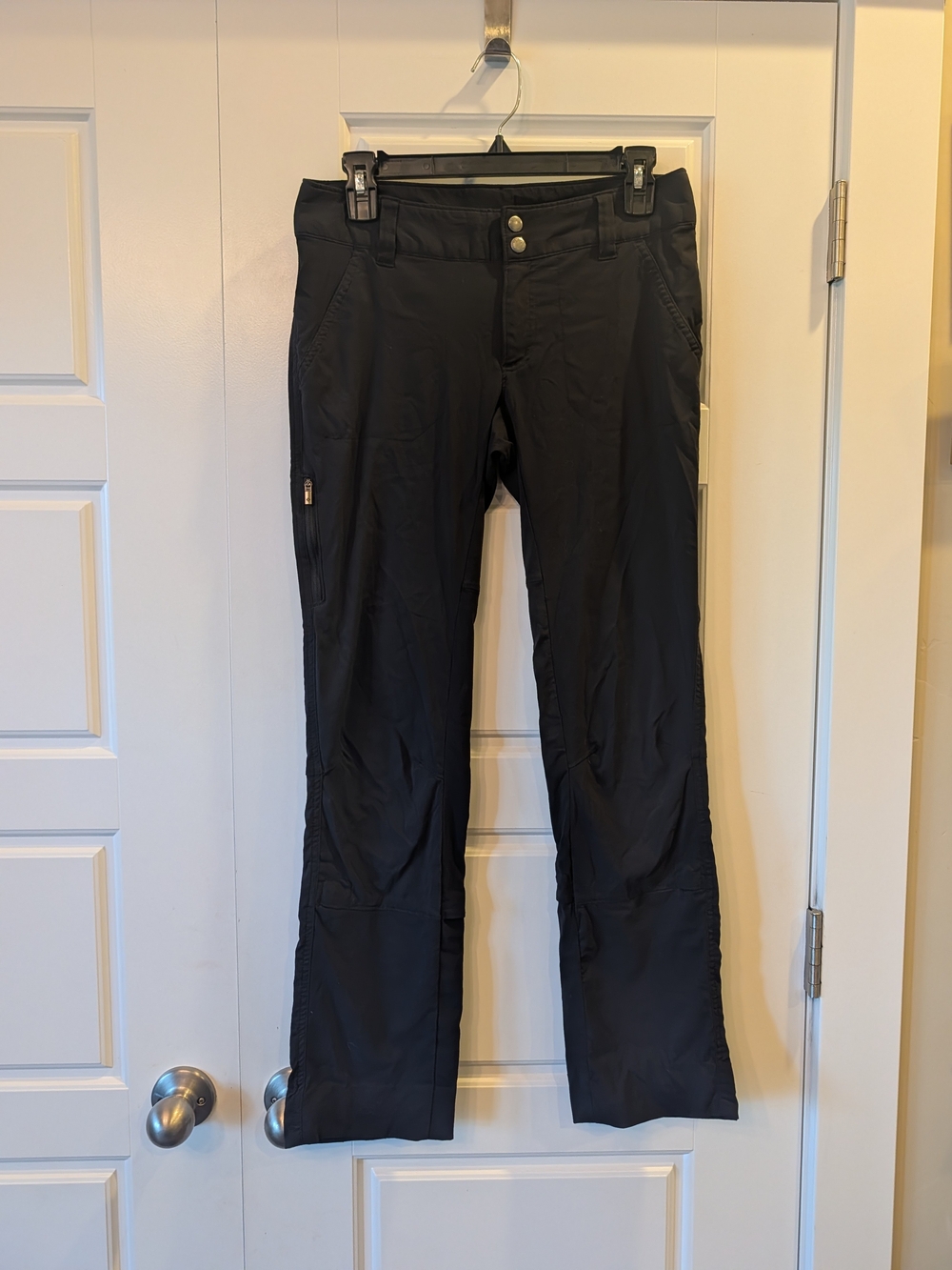 Columbia Saturday Trail Pants Black Women's Size 4 Regular Hiking Straight Leg
